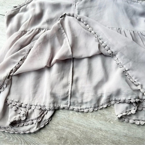 ONE TEASPOON Milky  Rise Flared Loose Fit Top Blouse - Picture 15 of 16